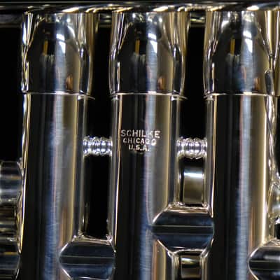 Schilke i Series Professional Bb Trumpet - Silver - I33S image 9