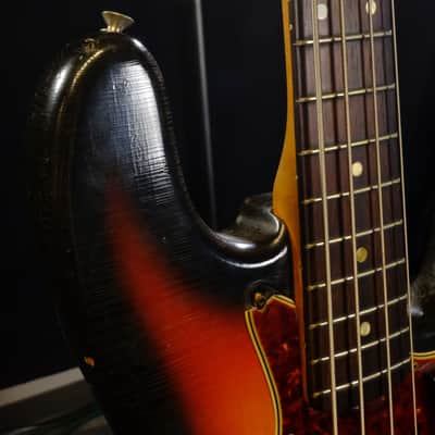Used Fender 1965 Jazz Bass - 3 Color Sunburst image 18
