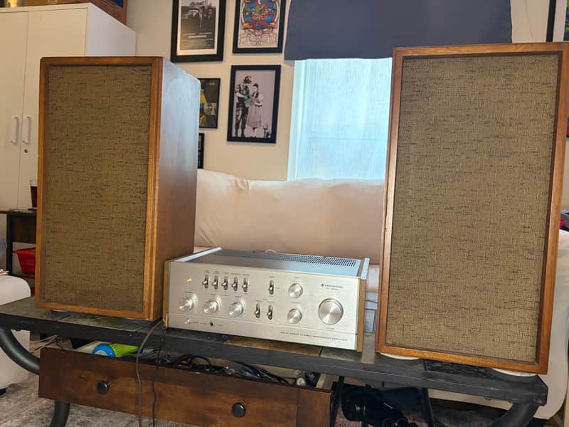 Kenwood KA-4006 Stereo Integrated Amplifier fully recapped