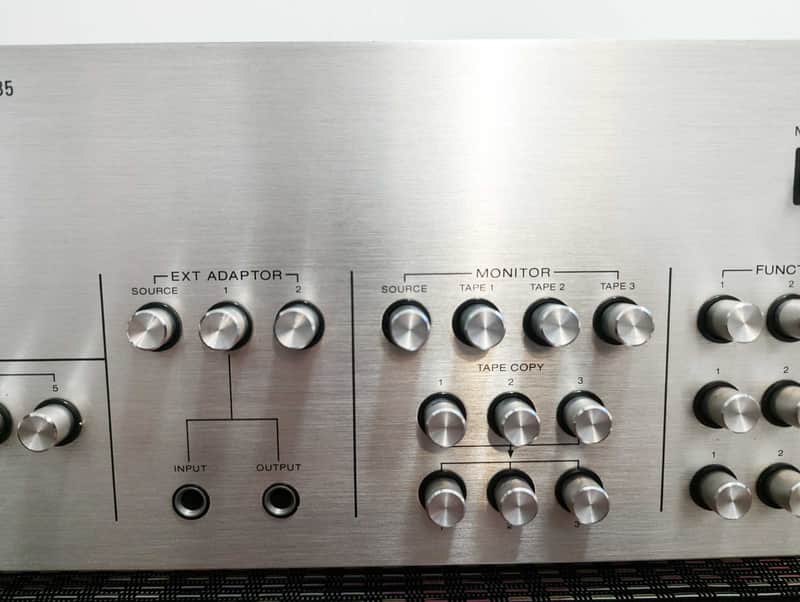 Sony SB-5335 Audio Selector: Input/Tape/Phono, 3 Amps, 5 Speakers