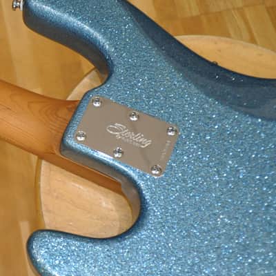 STERLING by MUSIC MAN RAY34 BSK Blue Sparkle / 4-String StingRay Bass / RAY34-BSK / SR59994 image 10