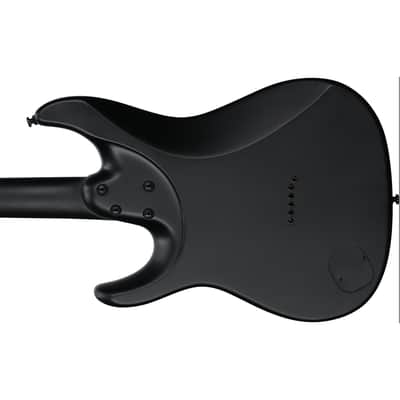 Ibanez AZ41B1 AZ Iron Label Guitar w/ Dimarzio Pickuops - Black Flat image 7