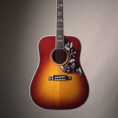 Gibson Custom Shop "Made to Measure" Hummingbird Custom Koa Acoustic Guitar - Autumnburst, incl. OHSC image 3