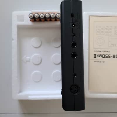 Boss DR-550 MkII Dr. Rhythm with power adapter, manual, and box image 9