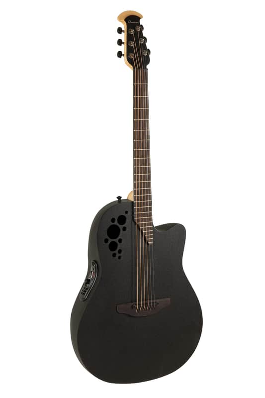 Ovation 1778TX-5G MS/Cutaway, Mid-Depth 2020s - Black Textured image 1