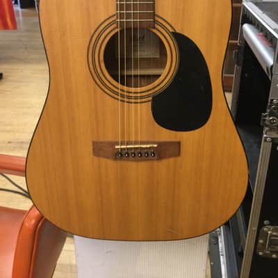 Cort AD810E OP Standard Series Spruce/Mahogany Dreadnought with Electronics 2010s - Open Pore Natural image 11