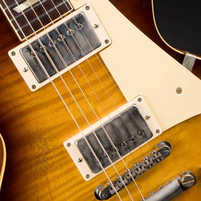 2022 - Gibson Custom Shop Murphy Lab '59 Les Paul Standard Ultra Heavy Aged - Kindred Burst image 14
