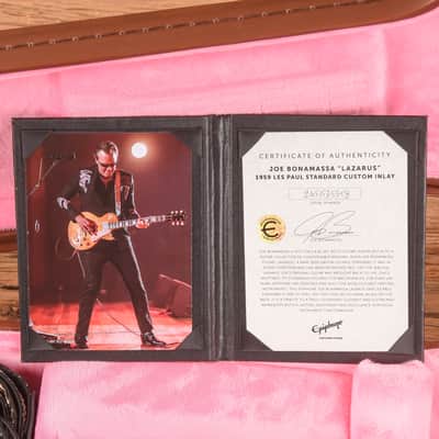 Epiphone Joe Bonamassa Lazarus 59 Les Paul Standard Custom Inlay Satin 2021 image 10