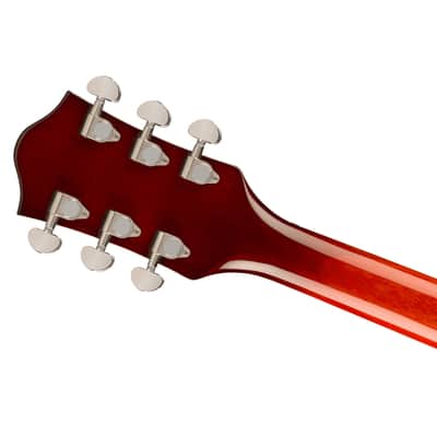 Gretsch G2655 Streamliner™ Center Block Jr. Double-Cut Electric Guitar with V-Stoptail, Laurel Fingerboard, Claret Burst image 6