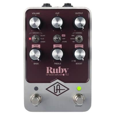 Universal Audio Ruby ’63 Top Boost | Amplifier Modeling Pedal. New with Full Warranty! image 12
