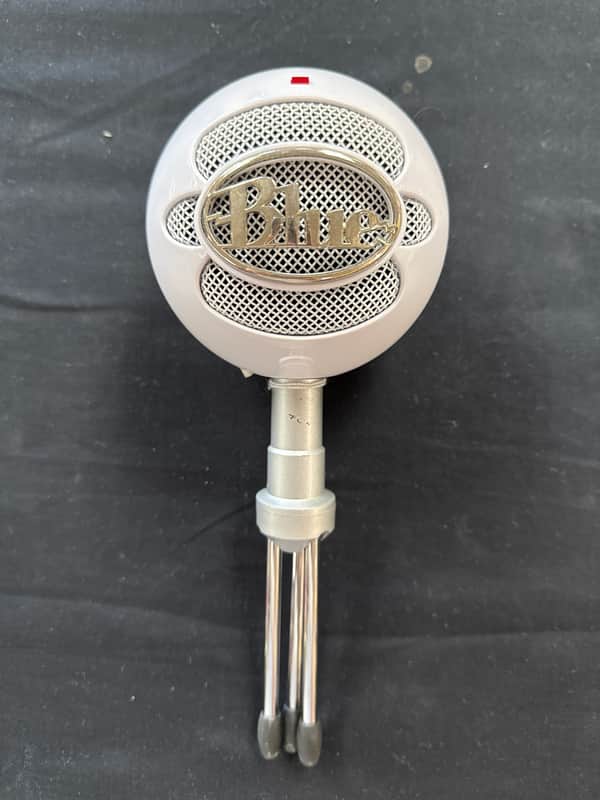 Blue Snowball iCE USB Mic 2010s - Gloss White image 1