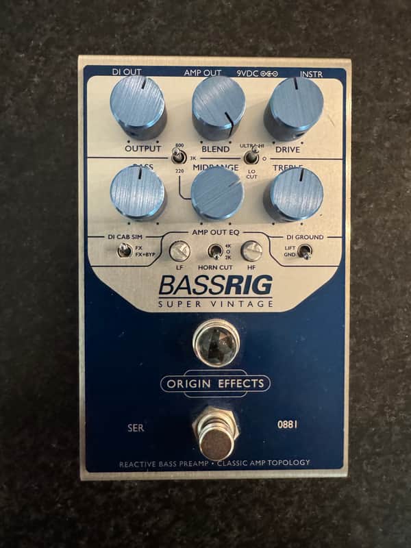 Origin Effects BASSRIG Super Vintage