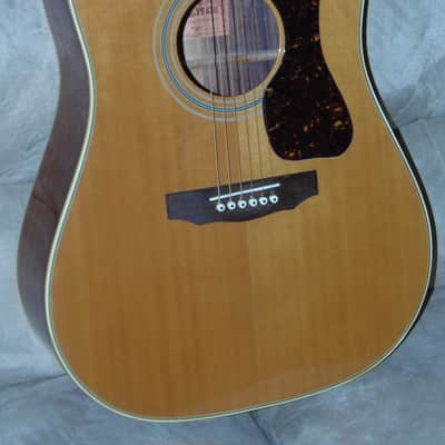 VERY RARE! 1976 Aria Pro II (Guild D50 copy)W/Pick-up*Solid Spruce top-Rosewood B&S*Matsumoku-Japan* image 1