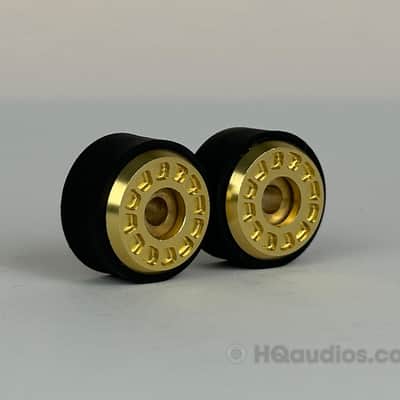 Single Pioneer RT-909 Pinch Roller – Golden Color- Precision Replacement Part – 1-Yr WRT image 3
