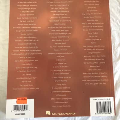 100 Christmas Carols Piano Vocal Guitar Sheet Music Song Book Songbook image 2