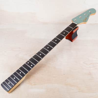 Tokai Jazz Sound AJB90 Bass Neck 2015 Ocean Turquoise Metallic Matching Headstock Rosewood Fretboard Made in Japan MIJ image 1