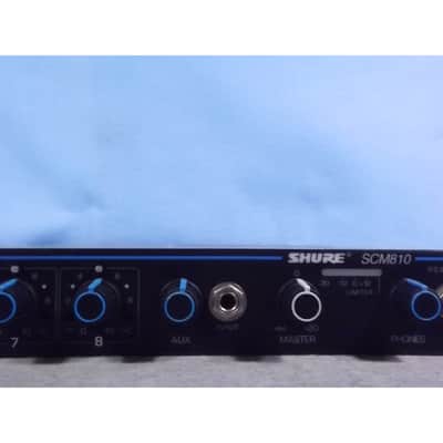 Shure SCM810 8-Channel Automatic Mic Mixer with EQ image 4