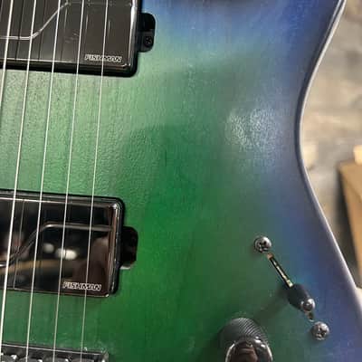 Kiesel Osiris Headless 6-String Electric Six String Translucent Dragon Burst Guitar #1414 image 9