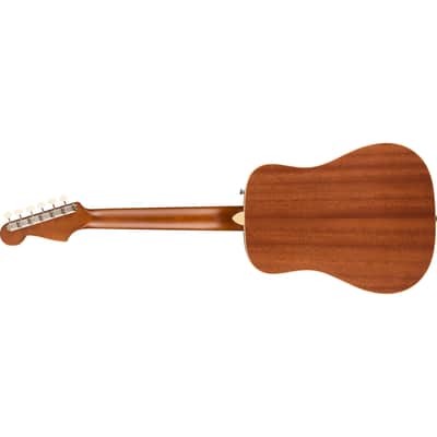 Fender Redondo Mini 1/2 Size Short-Scale Acoustic Guitar w/ Bag - Sunburst image 8