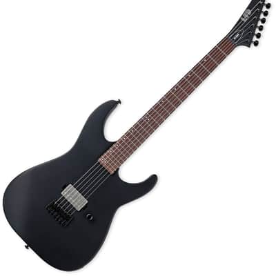 ESP LTD M-107 7弦ギター ESP LTD M-107 7-String Electric Guitar - Black | Reverb