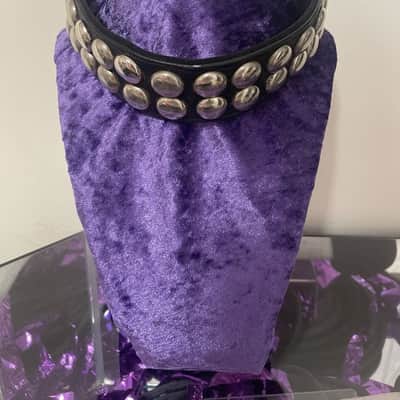 KISS Stage Worn Paul Stanley Costume Choker 2003 Symphony Aerosmith Tour image 1