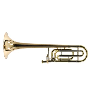 Bach 42B Professional Trombone with Gold Brass Bell SN 216303 image 4