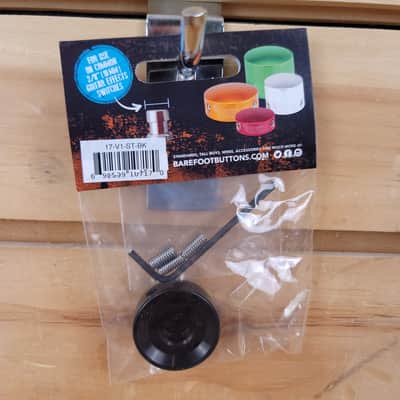 Barefoot Buttons V1 Standard Footswitch Cap - Black image 2
