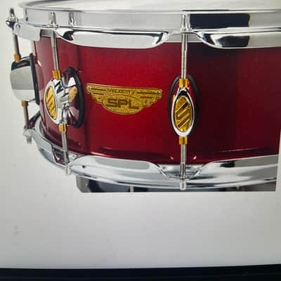 Spl-Sound Percussion Labs Velocity drum set - Ruby sequin image 8