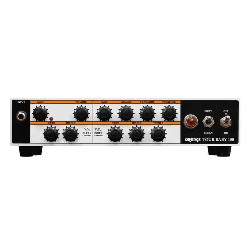 Orange Amplifiers Tour Baby 100 100W 2-Ch Solid State Guitar Amp Head - Open Box image 1