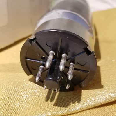 G.E Pair (2) JAN 6550A tNOS AT1000 TESTED Vacuum Tubes military perfect matched pair 0% 500V test premium Beam Power 42 Watt 1986 image 15