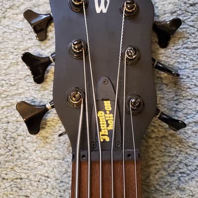 Warwick Thumb Bass Bolt On 6 String Electric Bass 2007 - Natural image 17