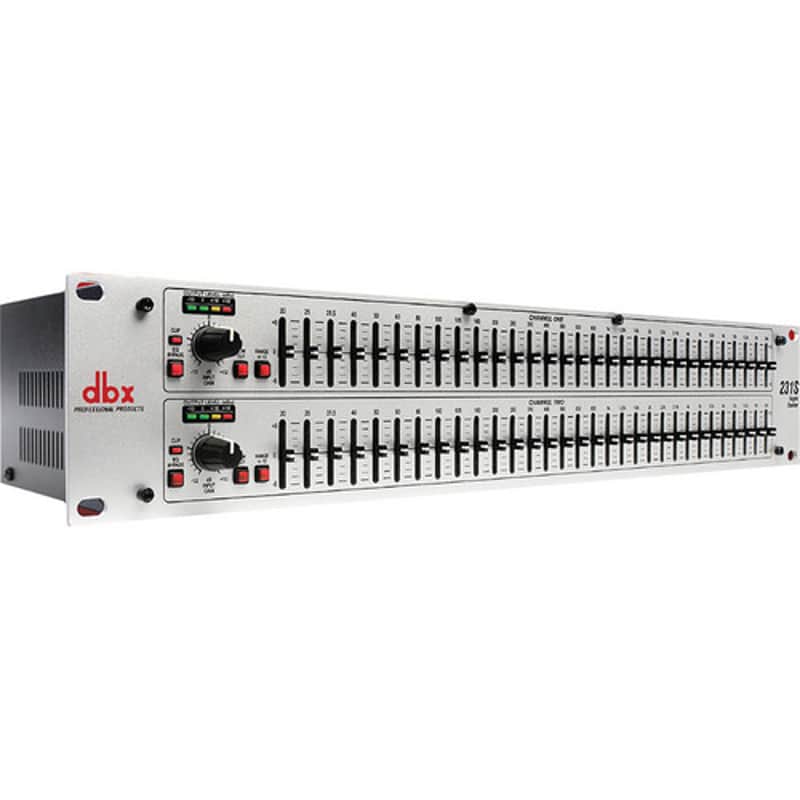 dbx 231s 2 Series - Dual 31 Band Graphic Equalizer (B-Stock) image 1