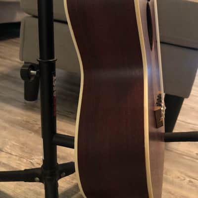 Lanikai LUTU-21T Tenor Tuna-Uke Ukulele, Mahogany image 6