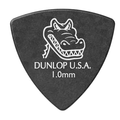 Dunlop 572P100 Gator Grip Small Triangle. 1mm Guitar Picks (6-Pack)