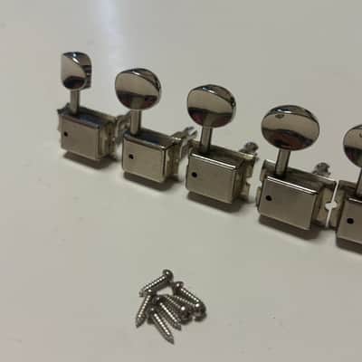 Fender Telecaster Stratocaster Kluson style 6-inline tuners set 2000s image 2