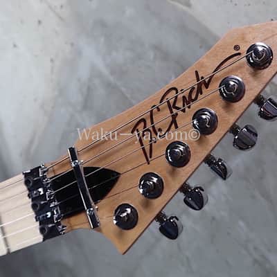 B.C. Rich Gunslinger Mahogany Reverse Head - Natural image 2