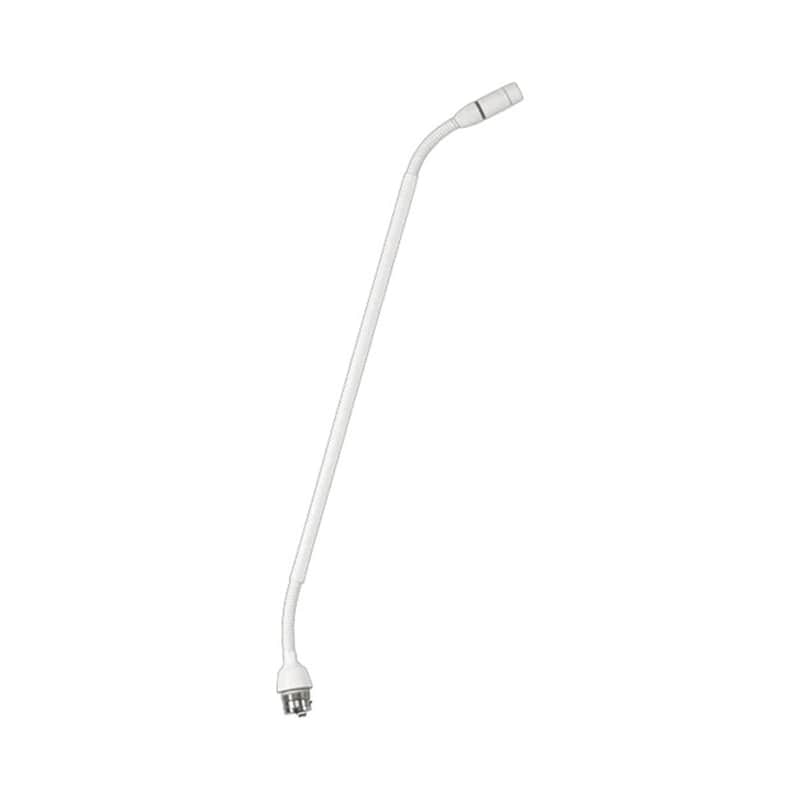 Shure MX415WRLPDF/N 15" Dualflex Modular Gooseneck Microphone with Light Ring Status Indicator, No Preamp, White image 1