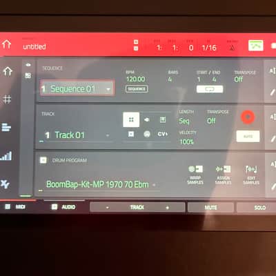 Akai MPC Key 61 Standalone Workstation Synthesizer 2022 - Present - Black image 4