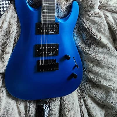 Jackson JS Series JS22 DKA Dinky Archtop with Amaranth Fretboard 2019 - Present - Metallic Blue image 1