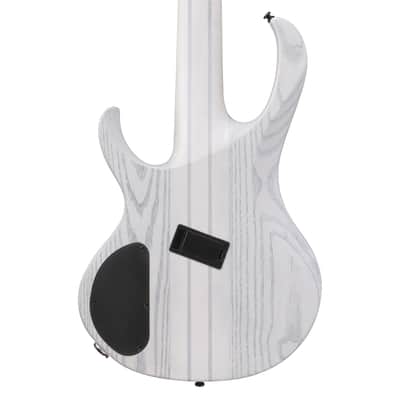 Used Ibanez BTB865MSTWF BTB Bass Workshop 5-Str - Transparent White Flat image 7