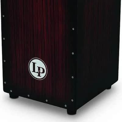 LP Latin Percussion LPA1332DW Aspire Accents Cajon - Dark Wood Streak image 2