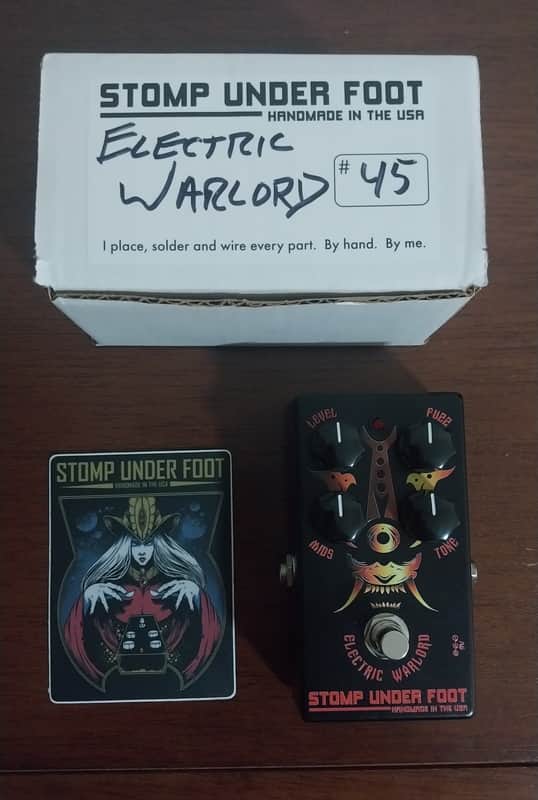 Stomp Under Foot Electric Warlord fuzz image 1