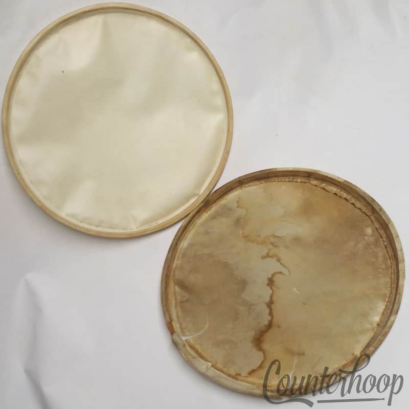 Joseph Rogers Daisy Brand+Standard 14" Calf Skin Snare Drum/Floor Tom Drum Heads image 1
