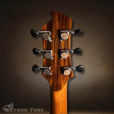Tyler Robbins Acoustic | Handbuilt Boutique Guitar | Flamed Maple Back & Sides | One of One image 3