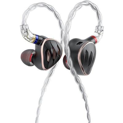 FiiO FH5s Quad-Driver Hybrid In-Ear Monitors (Black) image 3
