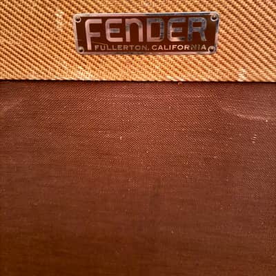 Fender Deluxe 5B3 Wide Panel 10-Watt 1x12" Guitar Combo 1953 - 1955 - Tweed image 2