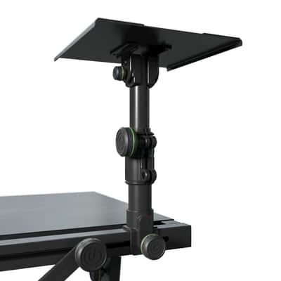 Gravity FDJT 01 DJ Desk with Adjustable Loudspeaker and Laptop Trays image 9