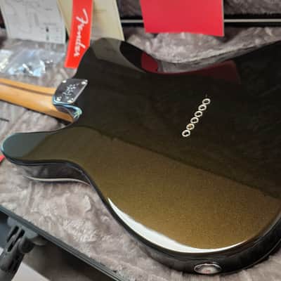 Fender American Ultra Telecaster 75th Anniversary BRAND NEW Texas Tea Metallic Finish USA Tele Noiseless Pickups Electric Guitar NEW IN BOX image 12