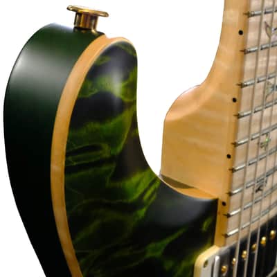 PRS Wood Library DGT Electric Guitar with Bird Inlays - Jade image 11