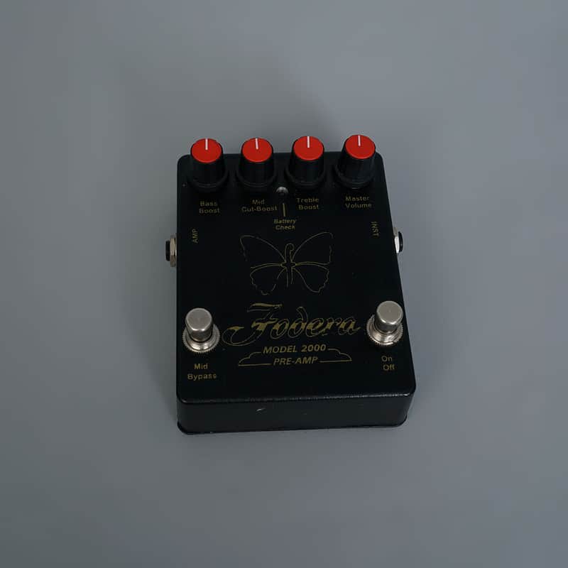Fodera Bass preamp - Model 2000 - Black image 1